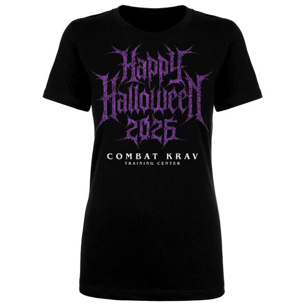 HAPPY HALLOWEEN - WOMEN'S FITTED T-SHIRT Thumbnail