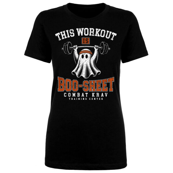 BOO-SHEET - WOMEN'S FITTED T-SHIRT Thumbnail
