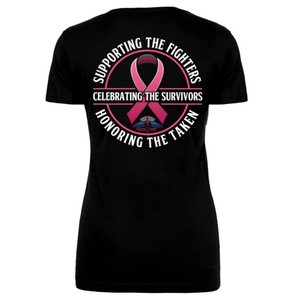 SUPPORTING THE FIGHTERS - WOMEN'S FITTED T-SHIRT Thumbnail